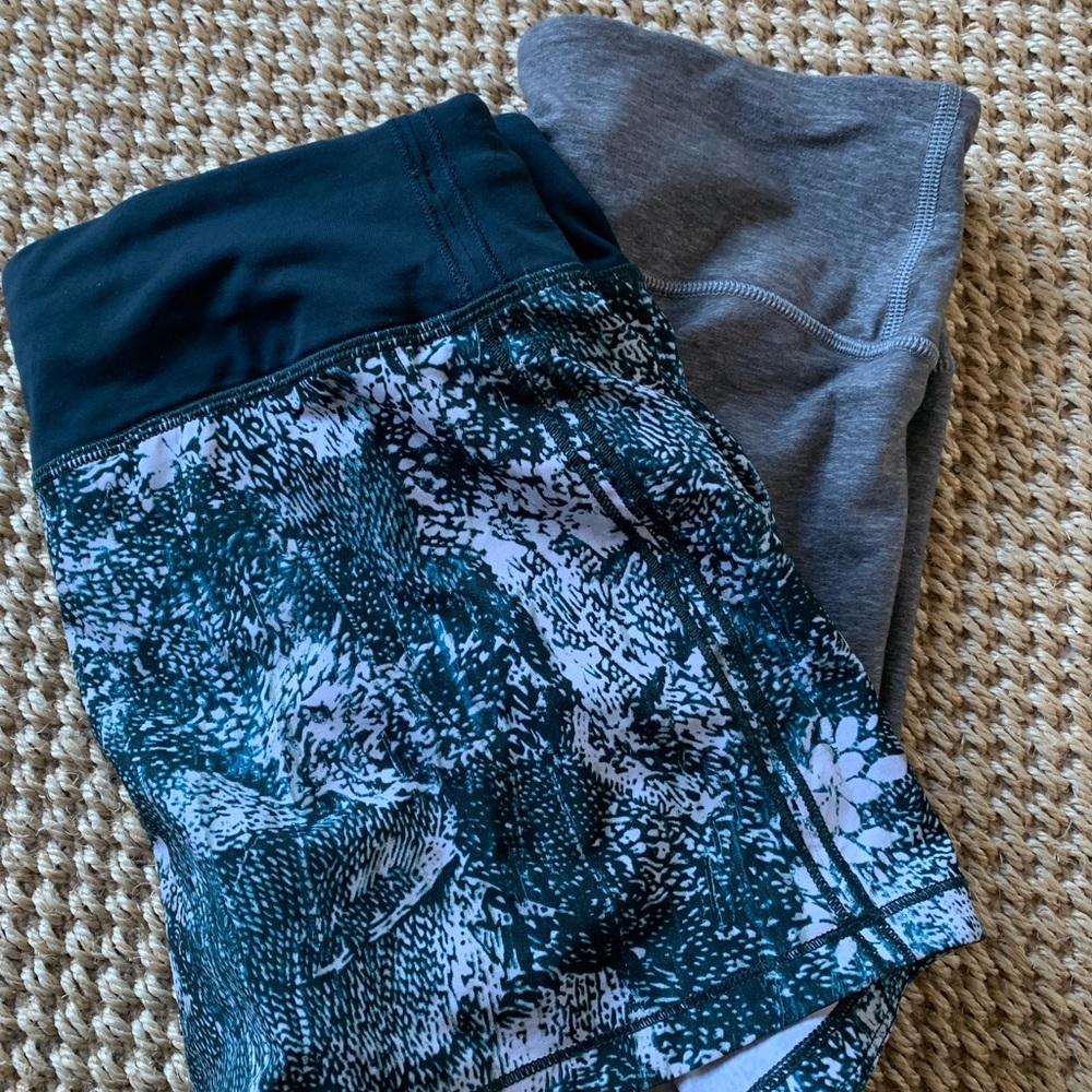 Size 6 Lululemon bottoms bundle lot